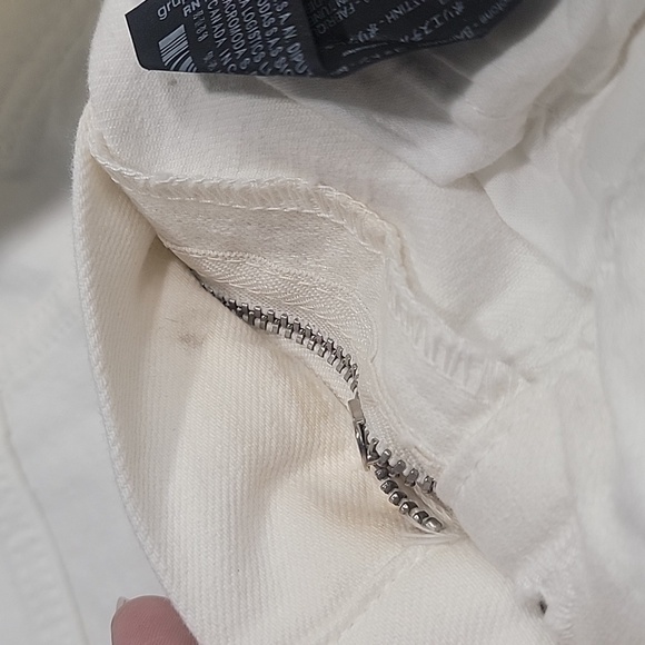 Zara Size 6 The Slim Boyfriend in Off-White, NWT - Picture 13 of 15